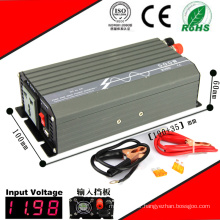 600W DC-AC Inverter 12VDC or 24VDC to 110VAC or 220VAC Pure Sine Wave Inverter
